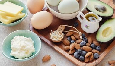 Pinapayagan ang mga pagkain sa diyeta ng keto