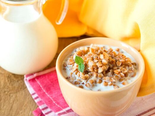 Porridge na may gatas
